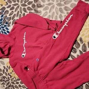 Champion sweat suit